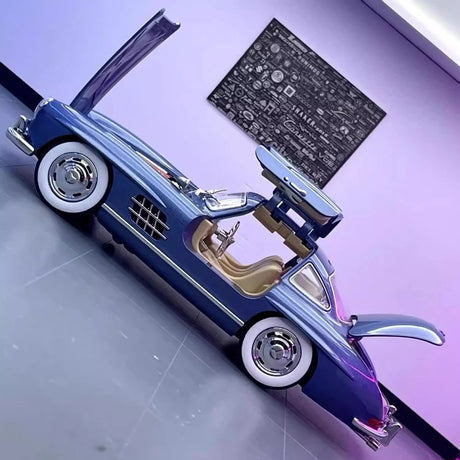 [TOY] 1:24 Mercedes-Benz 1954 300SL Blue Model Car Die-Cast
