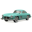 [TOY] 1:24 Mercedes-Benz 1954 300SL Cyan voiture miniature Die-Cast
