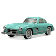 Mercedes-Benz 1954 300SL Cyan 1:24 – voiture miniature en métal moulé pour exposition