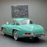 [TOY] 1:24 Mercedes-Benz 1954 300SL Cyan voiture miniature Die-Cast