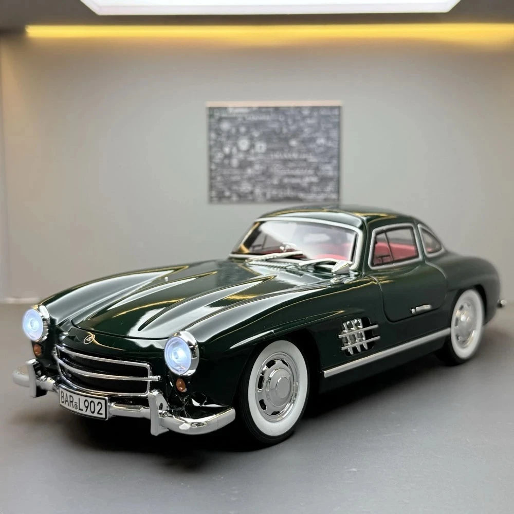[TOY] 1:24 Mercedes-Benz 1954 300SL vert voiture miniature Die-Cast