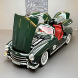 [TOY] 1:24 Mercedes-Benz 1954 300SL vert voiture miniature Die-Cast