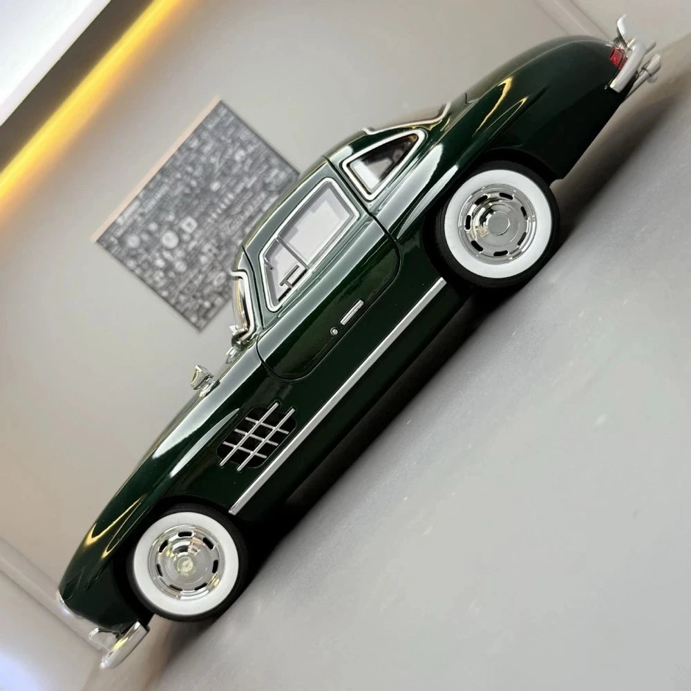 [TOY] 1:24 Mercedes-Benz 1954 300SL vert voiture miniature Die-Cast