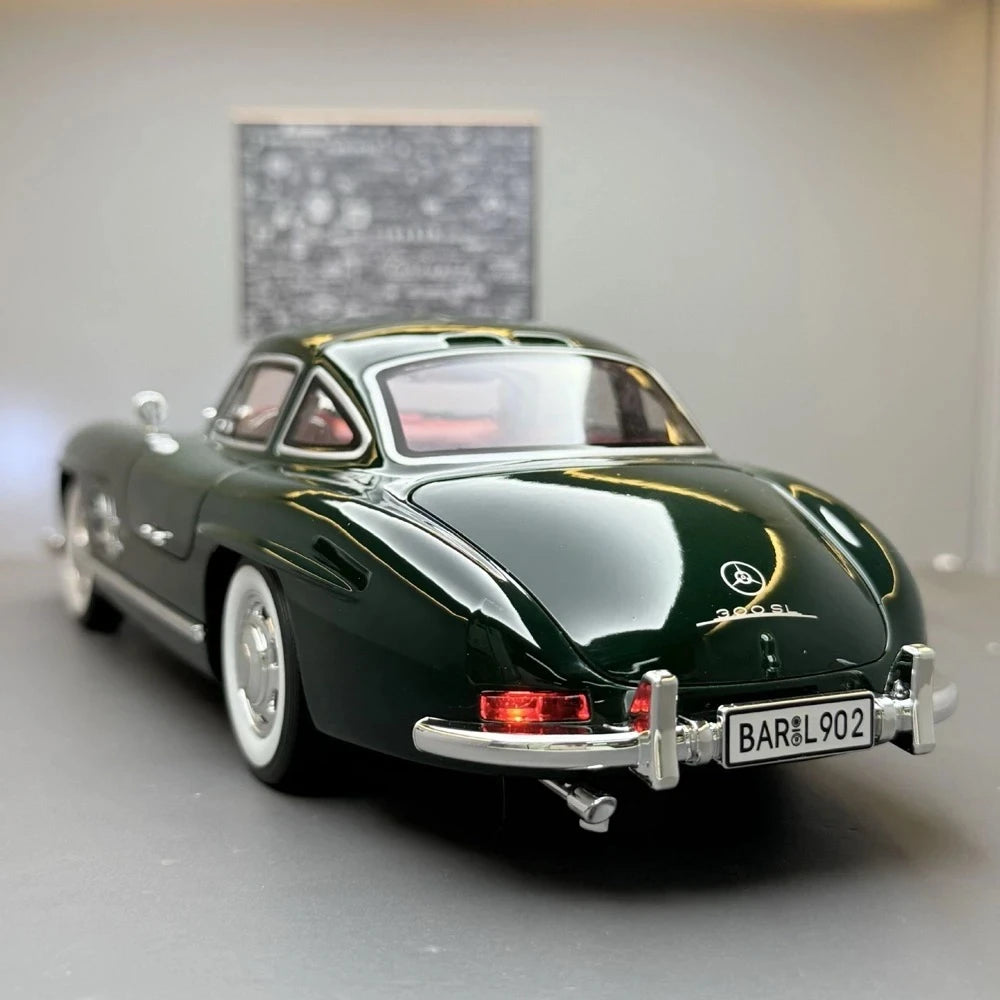 [TOY] 1:24 Mercedes-Benz 1954 300SL vert voiture miniature Die-Cast