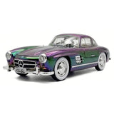 Mercedes-Benz 1954 300SL Purple Gradient 1:24 – Valuvalettu näyttömalli