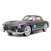 Mercedes-Benz 1954 300SL violet Gradient 1:24 – voiture miniature en métal moulé pour exposition