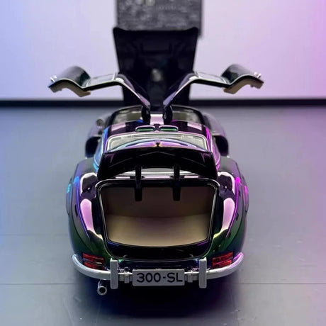 [TOY] 1:24 Mercedes-Benz 1954 300SL Purple Gradient Model Car Die-Cast