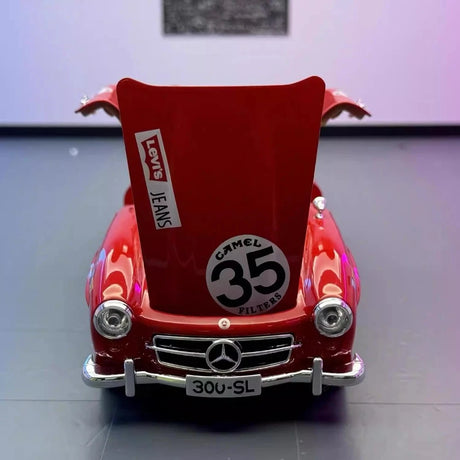 [TOY] 1:24 Mercedes-Benz 1954 300SL Red #35 Model Car Die-Cast