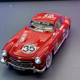 Mercedes-Benz 1954 300SL Red #35 1:24 diecast display model - view 3