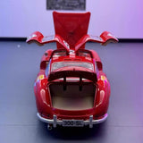 Mercedes-Benz 1954 300SL Red #35 1:24 diecast display model - view 9