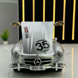 Mercedes-Benz 1954 300SL Silver #35 1:24 valumalli - näkymä 2