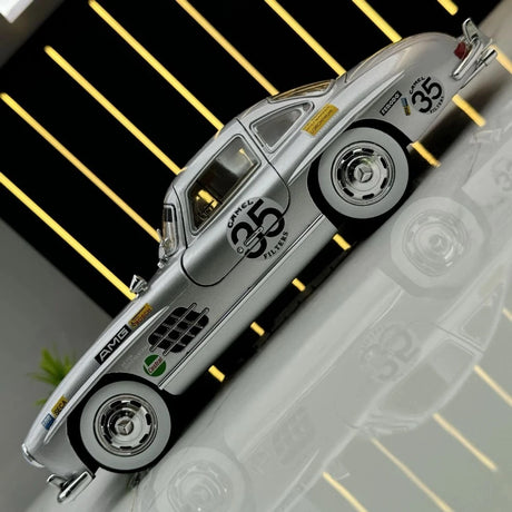 [TOY] 1:24 Mercedes-Benz 1954 300SL Silver #35 Model Car Die-Cast