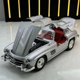 [TOY] 1:24 Mercedes-Benz 1954 300SL argent voiture miniature Die-Cast