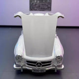 Mercedes-Benz 1954 300SL White 1:24 – Valuvalettu näyttömalli