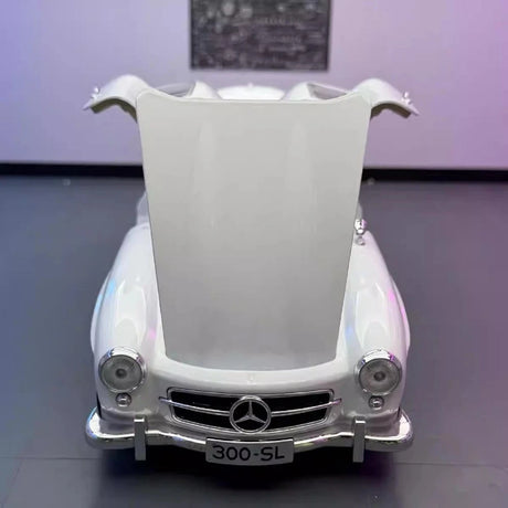 [TOY] 1:24 Mercedes-Benz 1954 300SL White Model Car Die-Cast
