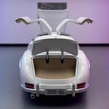 Mercedes-Benz 1954 300SL White 1:24 – Valuvalettu näyttömalli