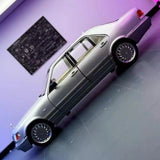 [TOY] 1:24 Mercedes-Benz 1991 600 SEL argent voiture miniature Die-Cast