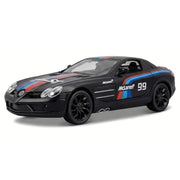 Mercedes-Benz 2006 SLR McLaren 722 S noir 1:24 – voiture miniature en métal moulé pour exposition