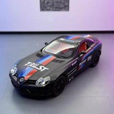 [TOY] 1:24 Mercedes-Benz 2006 SLR McLaren 722 S Black Model Car Die-Cast