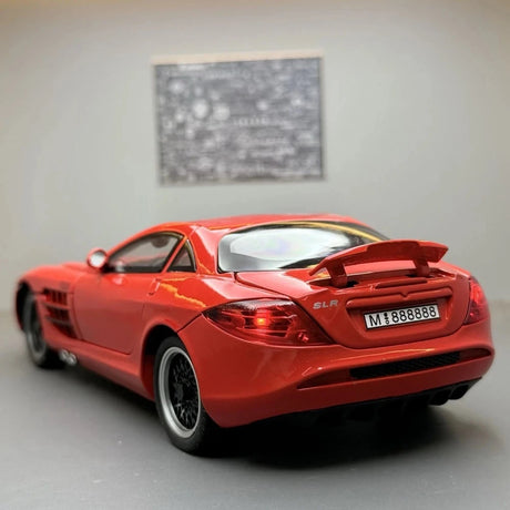 [TOY] 1:24 Mercedes-Benz 2006 SLR McLaren 722 S Red Model Car Die-Cast