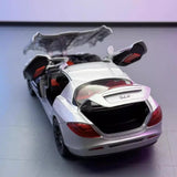 [TOY] 1:24 Mercedes-Benz 2006 SLR McLaren 722 S argent voiture miniature Die-Cast