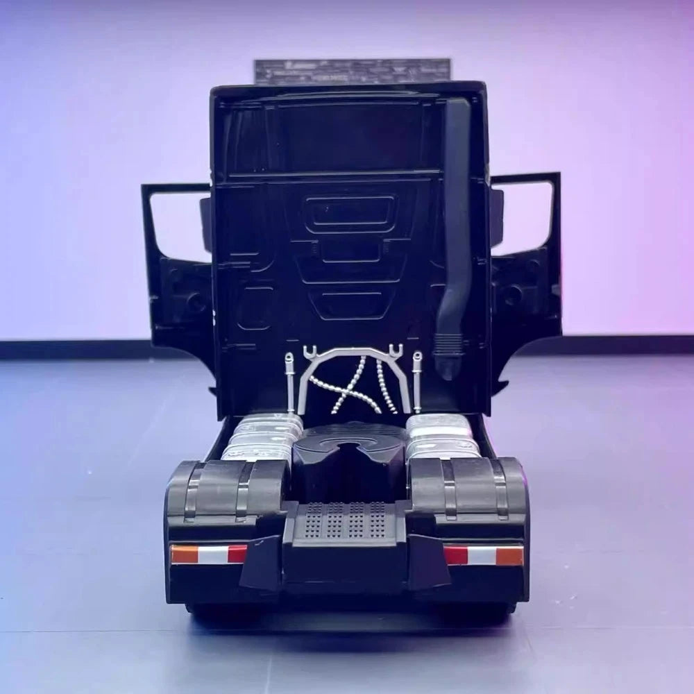 [TOY] 1:24 Mercedes-Benz 2012 Actros Black Model Car Die-Cast