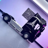 [TOY] 1:24 Mercedes-Benz 2012 Actros Black Model Car Die-Cast