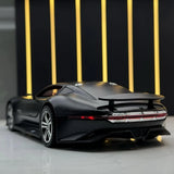 [TOY] 1:24 Mercedes-Benz 2013 AMG Vision Gran Turismo mat noir voiture miniature Die-Cast