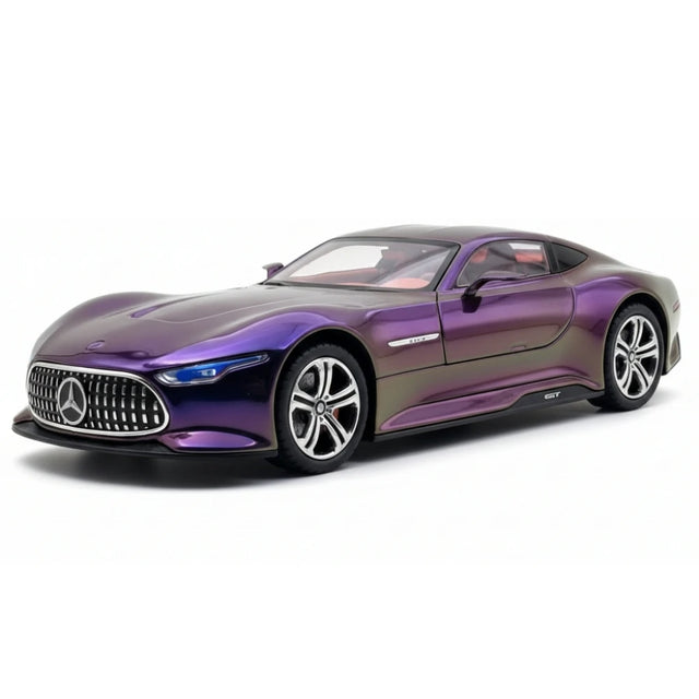 [TOY] 1:24 Mercedes-Benz 2013 AMG Vision Gran Turismo Purple Gradient Model Car Die-Cast