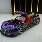 [TOY] 1:24 Mercedes-Benz 2013 AMG Vision Gran Turismo Purple Gradient Model Car Die-Cast