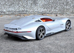 [TOY] 1:24 Mercedes-Benz 2013 AMG Vision Gran Turismo argento modellino di auto Die-Cast