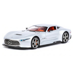 [TOY] 1:24 Mercedes-Benz 2013 AMG Vision Gran Turismo Silver Model Car Die-Cast