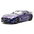 [TOY] 1:24 Mercedes-Benz 2013 SLS AMG Black Series Purple Model Car Die-Cast