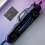 [TOY] 1:24 Mercedes-Benz 2013 SLS AMG Black Series Purple Model Car Die-Cast