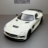 [TOY] 1:24 Mercedes-Benz 2013 SLS AMG Black Series White Model Car Die-Cast
