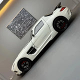 [TOY] 1:24 Mercedes-Benz 2013 SLS AMG Black Series White Model Car Die-Cast