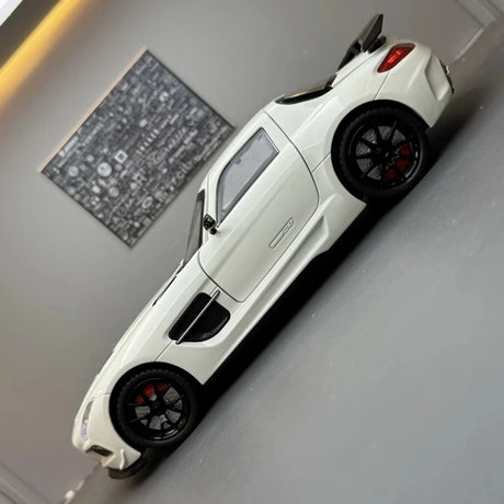 [TOY] 1:24 Mercedes-Benz 2013 SLS AMG Black Series White Model Car Die-Cast