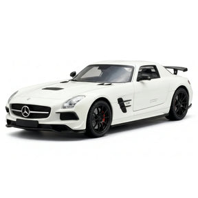 [TOY] 1:24 Mercedes-Benz 2013 SLS AMG Black Series White Model Car Die-Cast