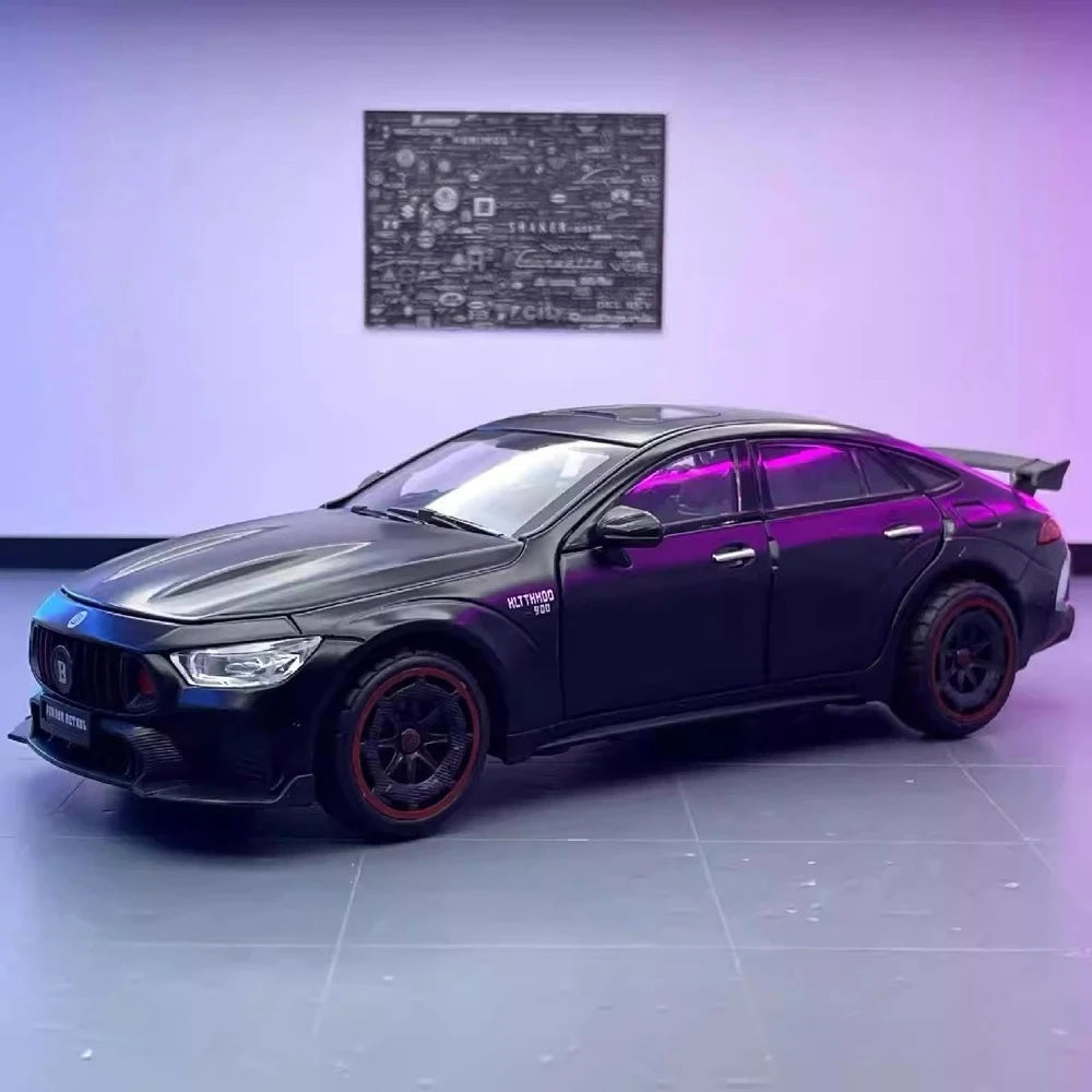 [TOY] 1:24 Mercedes-Brabus 2015 Rocket 900 nero modellino di auto Die-Cast