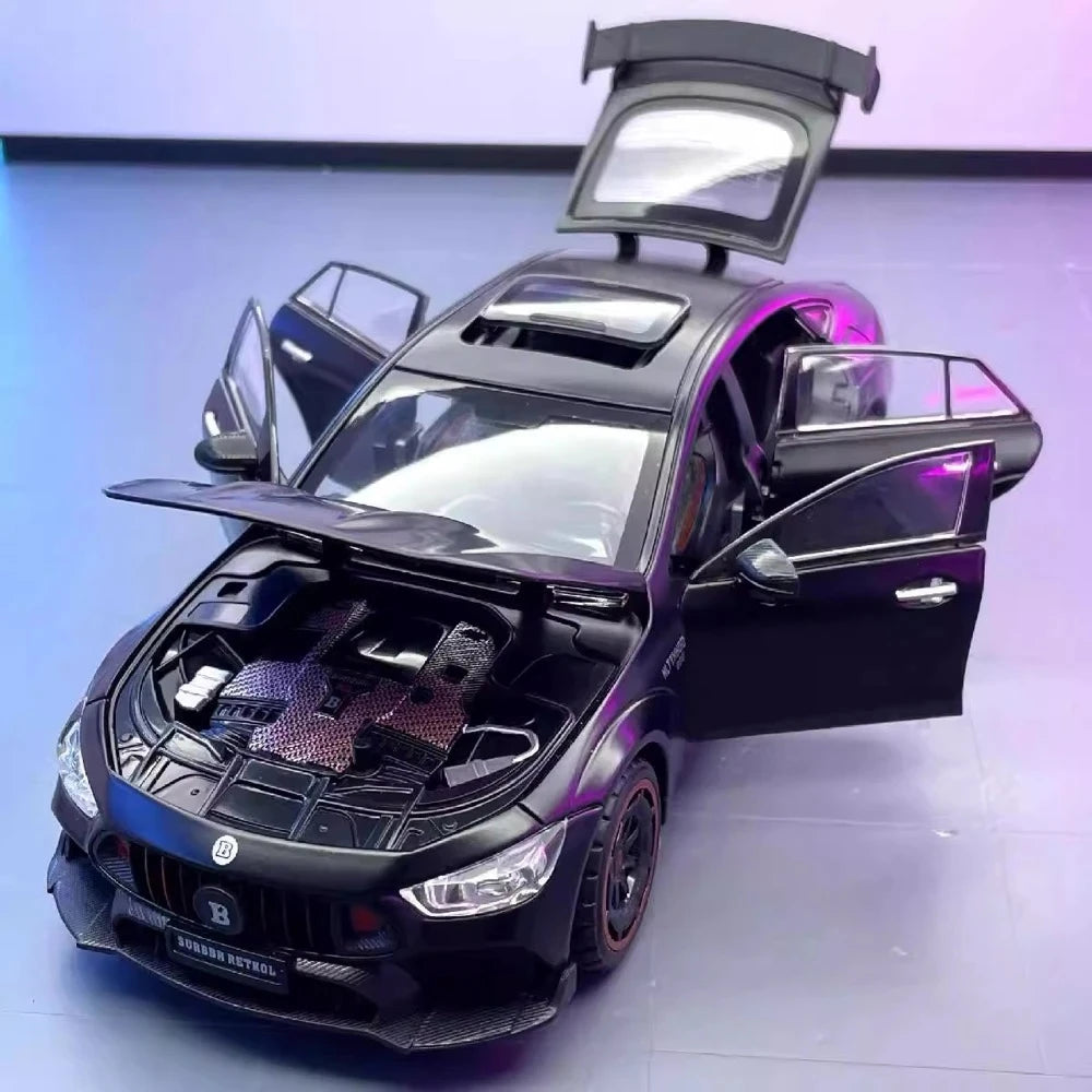 [TOY] 1:24 Mercedes-Brabus 2015 Rocket 900 nero modellino di auto Die-Cast