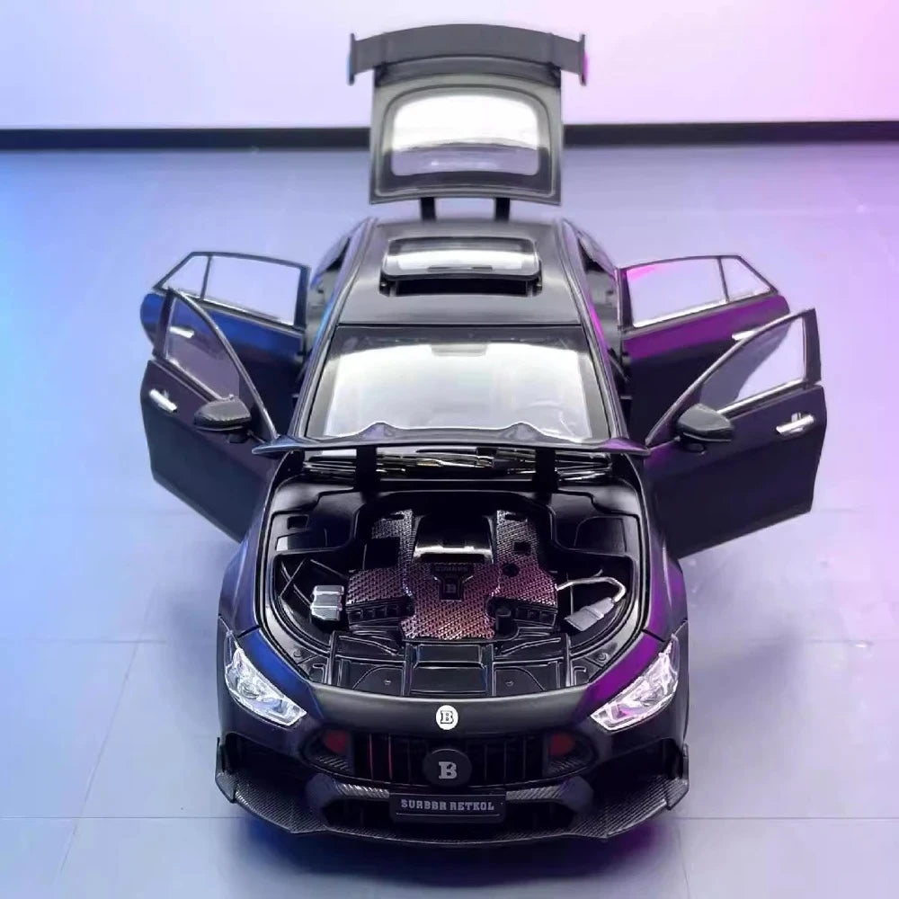 [TOY] 1:24 Mercedes-Brabus 2015 Rocket 900 nero modellino di auto Die-Cast