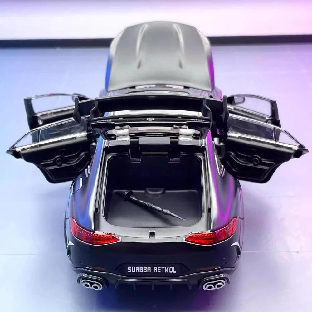 [TOY] 1:24 Mercedes-Brabus 2015 Rocket 900 nero modellino di auto Die-Cast