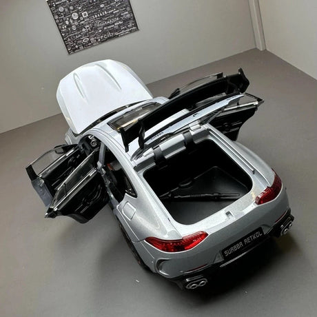[TOY] 1:24 Mercedes-Brabus 2015 Rocket 900 grigio modellino di auto Die-Cast
