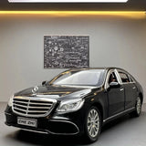 [TOY] 1:24 Mercedes-Benz 2016 E300L V213 ブラック モデルカー Die-Cast