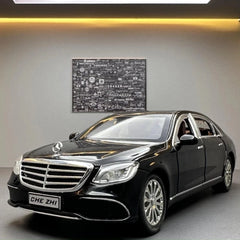 [TOY] 1:24 Mercedes-Benz 2016 E300L V213 Black Model Car Die-Cast