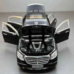 [TOY] 1:24 Mercedes-Benz 2016 E300L V213 Black Model Car Die-Cast