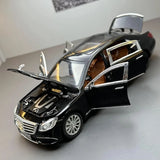 [TOY] 1:24 Mercedes-Benz 2016 E300L V213 ブラック モデルカー Die-Cast