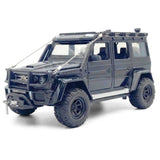 [TOY] 1:24 Mercedes-Brabus 2017 G550 4×4 Black Model Car Die-Cast