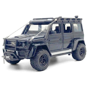 [TOY] 1:24 Mercedes-Brabus 2017 G550 4×4 Black Model Car Die-Cast