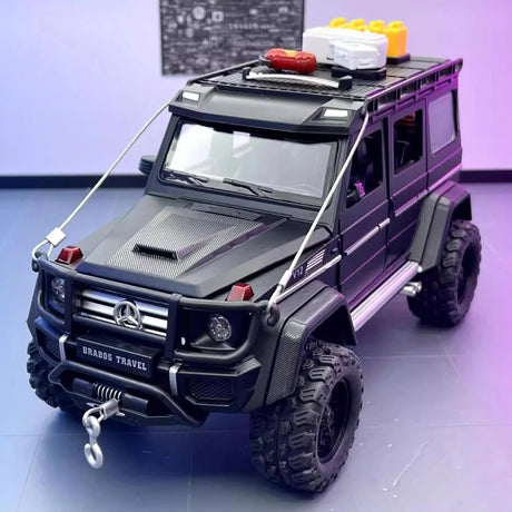 [TOY] 1:24 Mercedes-Brabus 2017 G550 4×4 nero modellino di auto Die-Cast
